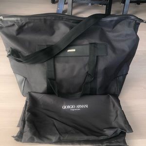 Giorgio Armani Duffel Bag & Duster